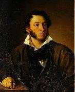 Portrait of Alexander Pushkin, Vasily Tropinin
